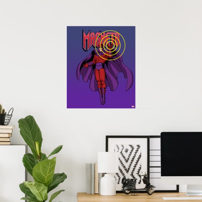Magneto Character Pose Poster (Home Office)