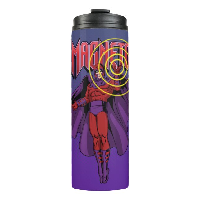 Magneto Character Pose Thermal Tumbler (Front)