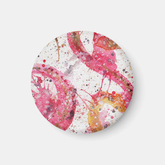 Magnets abstraits Aquarelle