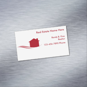 Magnets Carte de visite immobilier