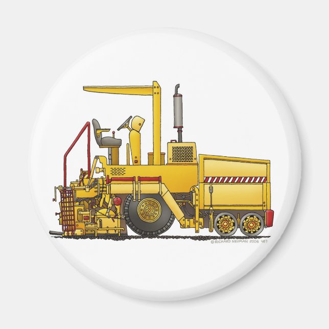 Magnets de construction de la machine de pavage d' (Devant)