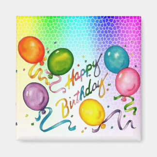 Magnets de fête d'anniversaire