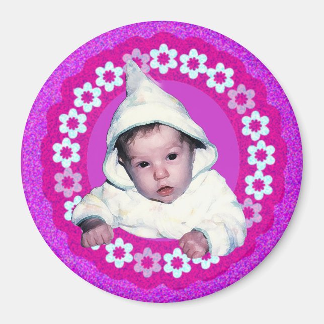 Magnets de la Personnaliser photo (Devant)