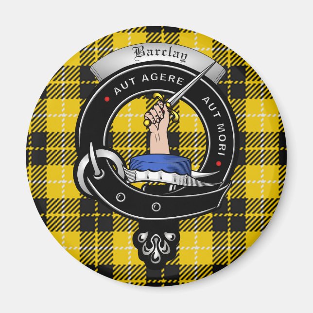Magnets de l'insigne Clan Barclay (Devant)