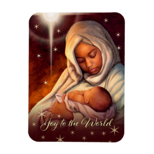 Magnets de Noël afro-américains de Madonna