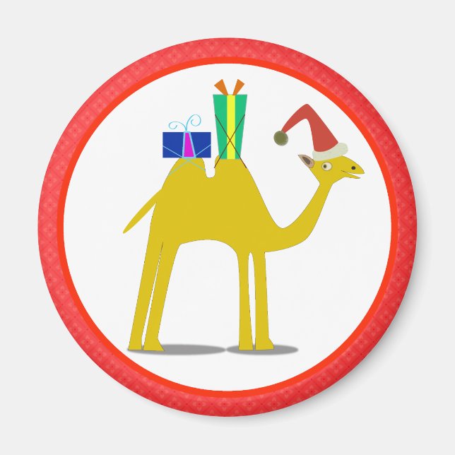 Magnets de Noël : Camel (Devant)