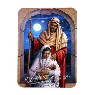 Magnets de Noël de la Sainte Famille Africaine