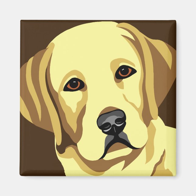 Magnets de recherche de laboratoire jaune (Devant)