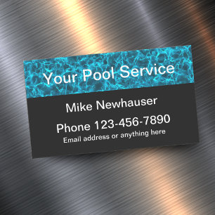 Magnets de service de piscine