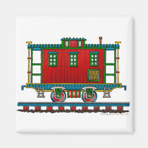 Magnets de voitures Caboose