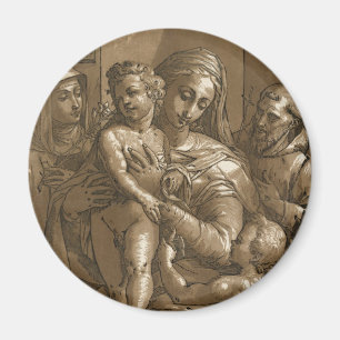 Magnets des Vierges, des Enfants et des Saints