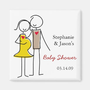 Magnets du Baby shower de codes neutres selon le s