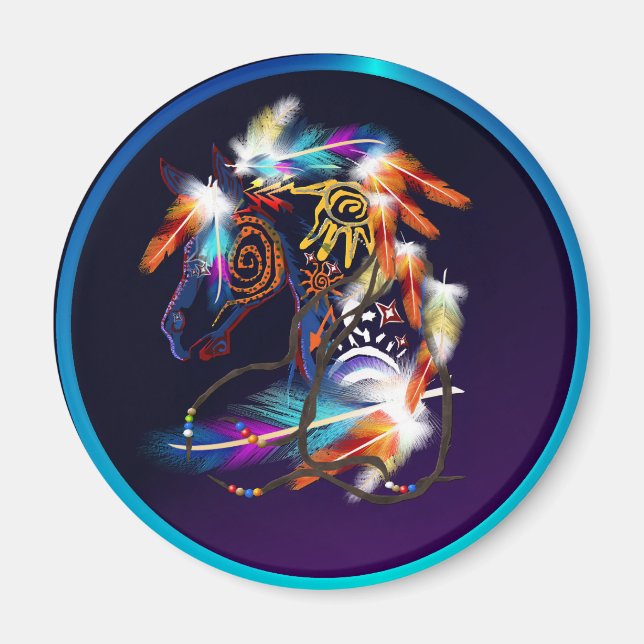 Magnets du Cheval Lumineux (Devant)