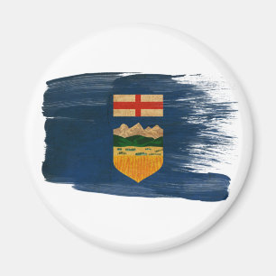 Magnets du drapeau de l'Alberta
