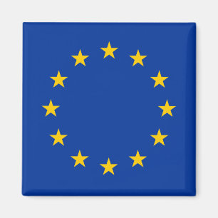 magnets du pavillon de l'Union européenne pour le