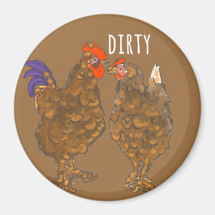 Magnets Lave-vaisselle pour poulets sales