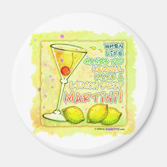 Magnets - Lemon Drop Martini (Front)