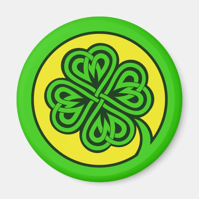 Magnets Shamrocks tribaux (Devant)