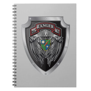 Magnificent 75th Ranger Regimental Scroll Notebook