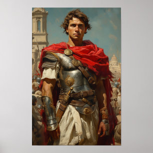 Magnificent Alexander the Great Portrait Poster