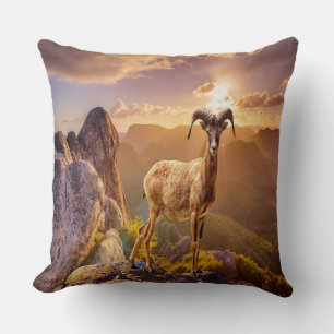 Magnificent Antelope Throw Pillow