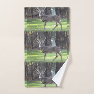 Magnificent Buck Hand Towel