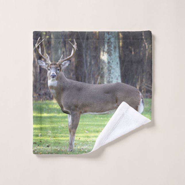 Magnificent Buck Washcloth Wash Cloth (Wash Cloth)