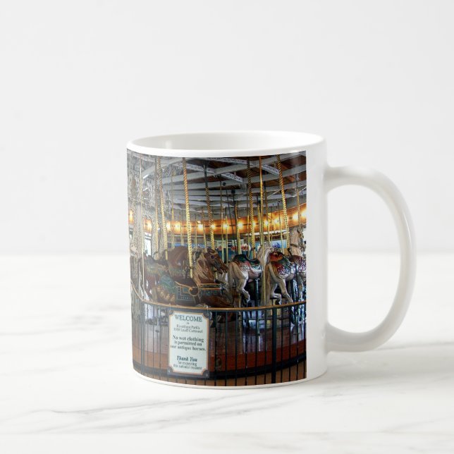 Magnificent Carousel china mug (Right)