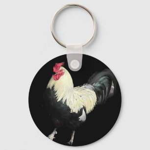 Magnificent Cockerel No 1 Keychain