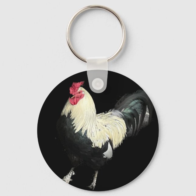 Magnificent Cockerel No 1  Keychain (Front)