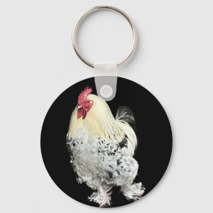Magnificent Cockerel No 2 Keychain