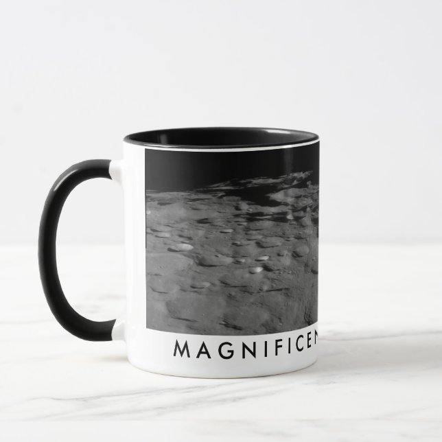 Magnificent desolation moon mug (Left)