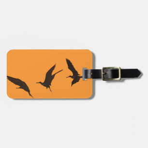 Magnificent frigate bird Galapagos Islands Luggage Tag