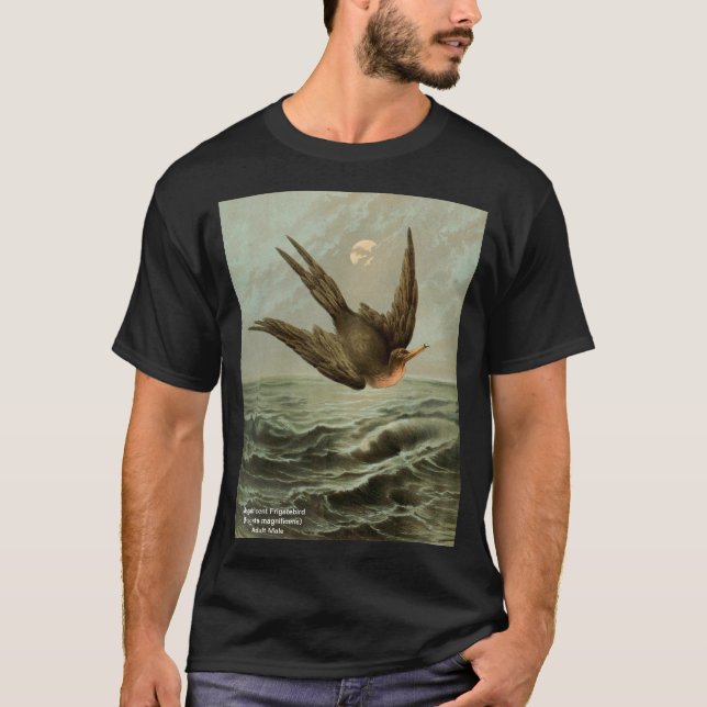 Magnificent Frigatebird, Design Variation # 2 T-Shirt (Front)
