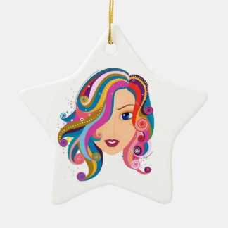 Magnificent Hope Star Ceramic Ornament