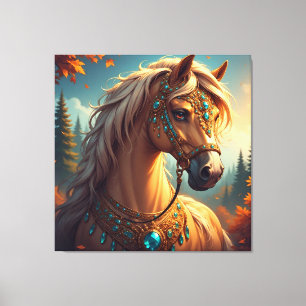 Magnificent horse canvas print