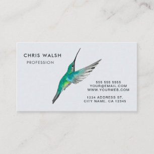 Magnificent Hummingbird Business Card