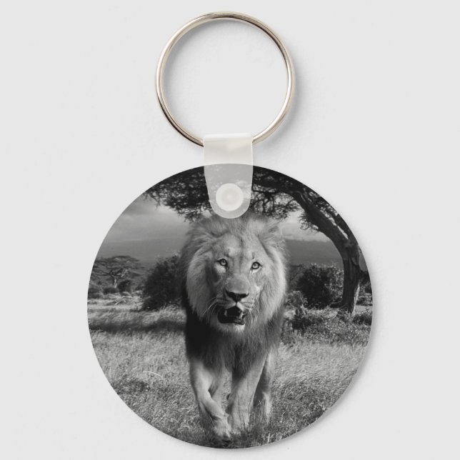 Magnificent Lion Keychain (Front)