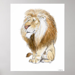Magnificent Lion Print by Wallace Tripp