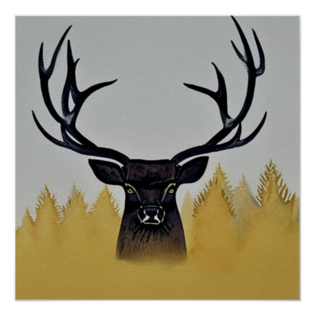 Magnificent Monarch of the Glen Poster (Front)