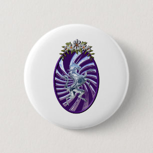 Magnificent Mythical Unicorn 2 Inch Round Button