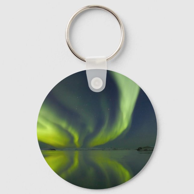 Magnificent Northern Lights Keychain (Front)