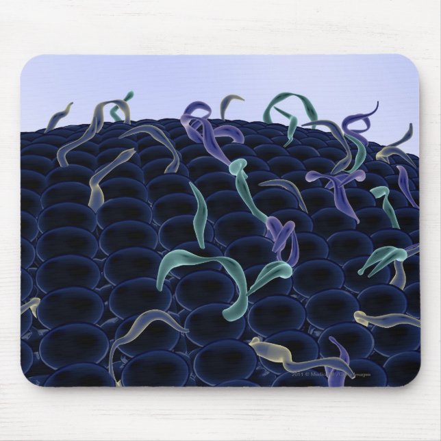 Magnified cell membrane mouse pad (Front)