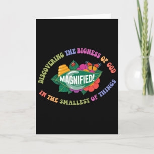 Magnified Discovering The Bigness Of God Vbs 2025  Card