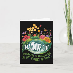 Magnified Smallest Insects Adventure Vbs 2025 Card
