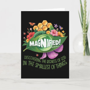 Magnified Smallest Insects Adventure Vbs 2025  Card