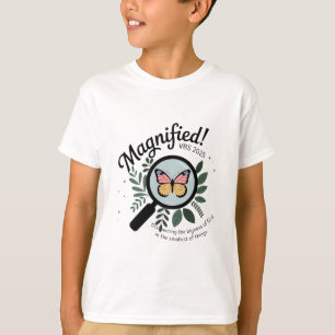 Magnified Vbs 2025 Butterfly Discovering The Bigne T-Shirt