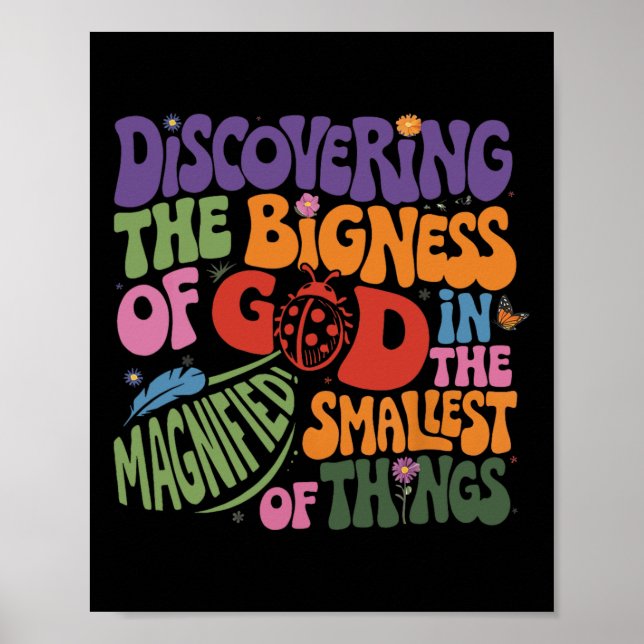 Magnified Vbs 2025 Discovering The Bigness Of God  Poster (Front)