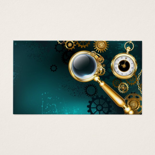 Magnifier in Steampunk Style (Front)