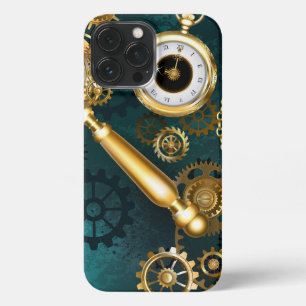 Magnifier in Steampunk Style iPhone 13 Pro Max Case